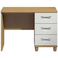 Berkeley White Single Pedestal Dressing Table