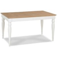 Bentley Designs Hampstead Two Tone Dining Table - 4-6 Seater Rectangular Extending