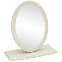 bentley designs montreux pale oak and antique white vanity mirror