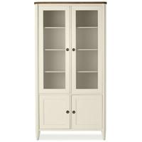 Bentley Designs Sophia Two Tone Display Cabinet - Double