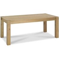 bentley designs turin light oak dining table large end extending