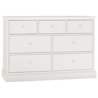 Bentley Designs Ashby White Chest of Drawer - 3+4 Drawer