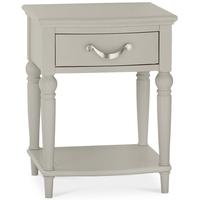 Bentley Designs Montreux Urban Grey Bedside Cabinet - 1 Drawer