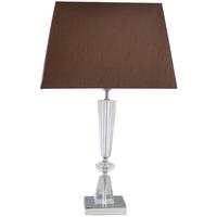 Berkeley Table Lamp with 2 Tone Chocolate Shade