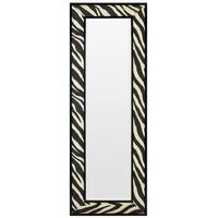 Bevelled Glass Mirror Zebra 110187