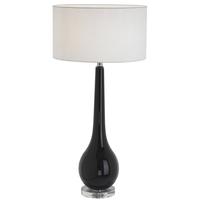 Beauly Dark Glass Table Lamp