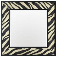 Bevelled Glass Mirror Zebra 110186