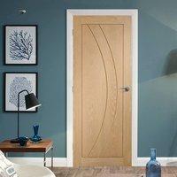 bespoke salerno oak flush door prefinished