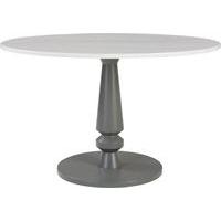 Betty Round Dining Table, Grey and Marble