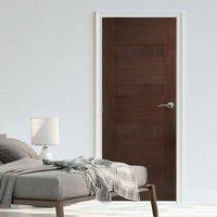 Bespoke Monaco Flush Walnut Door - Prefinished