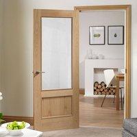 Bespoke Andria Oak 1L Glazed Door