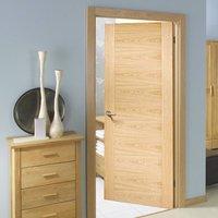 bespoke sofia oak flush door prefinished