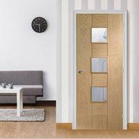 Bespoke Messina Oak Glazed Door