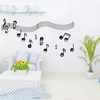 Beautiful Musical notation Study Room Wall Decor