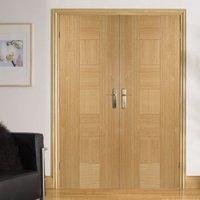 Bespoke Catalonia Oak Fire Rated Door Pair - Prefinished