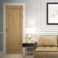 Bespoke Oak 1P Inlay Flush Door - Prefinished