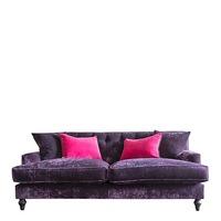 belgravia large sofa vintage dewberry