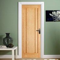 Bespoke Lincoln 3 Panel Oak Fire Rated Door