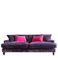 Belgravia Grand Sofa, Vintage Dewberry