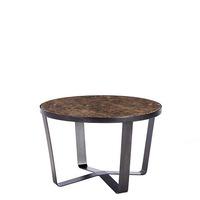 Beleven Gert Large Coffee Table, Brown Marble