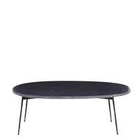 Beleven Michael Coffee Table, Black Marble