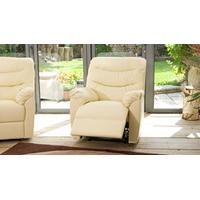 belvedere reclining armchair cream