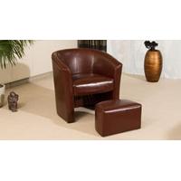 Berwick tub chair brown