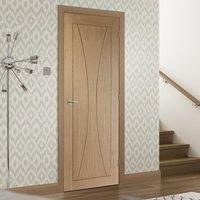 bespoke verona oak flush door prefinished