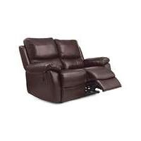 Bentley Leather 2 Seater Recliner Sofa