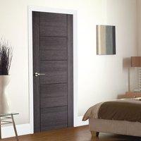 Bespoke Vancouver Ash Grey Fire Rated Door - Prefinished