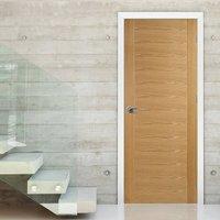 Bespoke Aragon Flush Oak Door - Prefinished