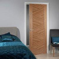 Bespoke Zeus Walnut Flush Door Fire Rated Door - Prefinished