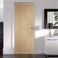 bespoke treviso oak flush panel door