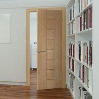 Bespoke Messina Oak Flush Door - Prefinished