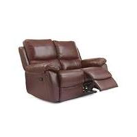 Bentley Leather 2 Seater Recliner Sofa