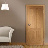 Bespoke Victorian 4 Panel Oak Shaker Door