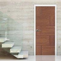 bespoke ravenna walnut flush door prefinished