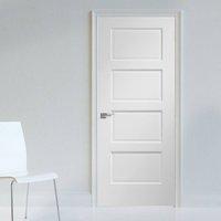 Bespoke Severo White 4 Panel Door - Prefinished