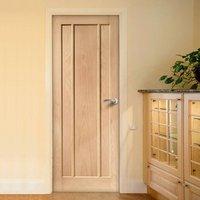 bespoke worcester oak 3 panel door