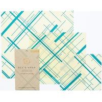 bees wrap reusable 3 pack assorted everybodys teal smallmedium