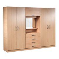 Bella Fitted Wardrobe Beech