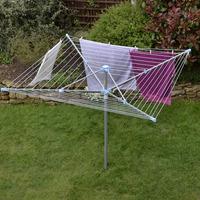 Better Home Rotary Airer Silver 40m