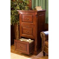 belarus filing cabinet in mahogany with 3 drawers