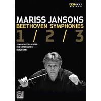 Beethoven:Symphonies 1, 2 & 3 [Symphonieorchester des Bayerischen Rundfunks , Mariss Jansons] [Arthaus: DVD]