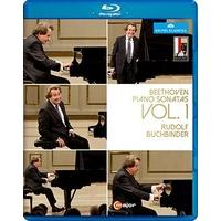Beethoven:Piano Sonatas 1 [Rudolf Buchbinder] [C MAJOR ENTERTAINMENT: BLU RAY] [Blu-ray]