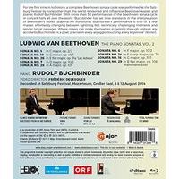 Beethoven:Piano Sonatas Vol. 2 [Rudolf Buchbinder] [C MAJOR ENTERTAINMENT: BLU RAY] [Blu-ray]
