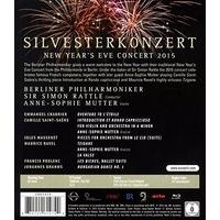 Berliner Philharmoniker - New Year\'s Eve Concert 2015 - Simon Rattle - Anne-Sophie Mutter [Blu-ray] [2016]