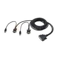 Belkin OmniView Dual-Port USB KVM Cable 3.6m