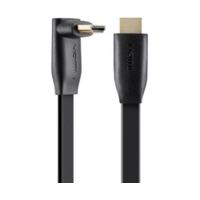 Belkin High Speed HDMI Cable, Flat Angled with Ethernet (2.0m)