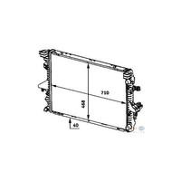 behr hella service radiator part number 8mk376719161